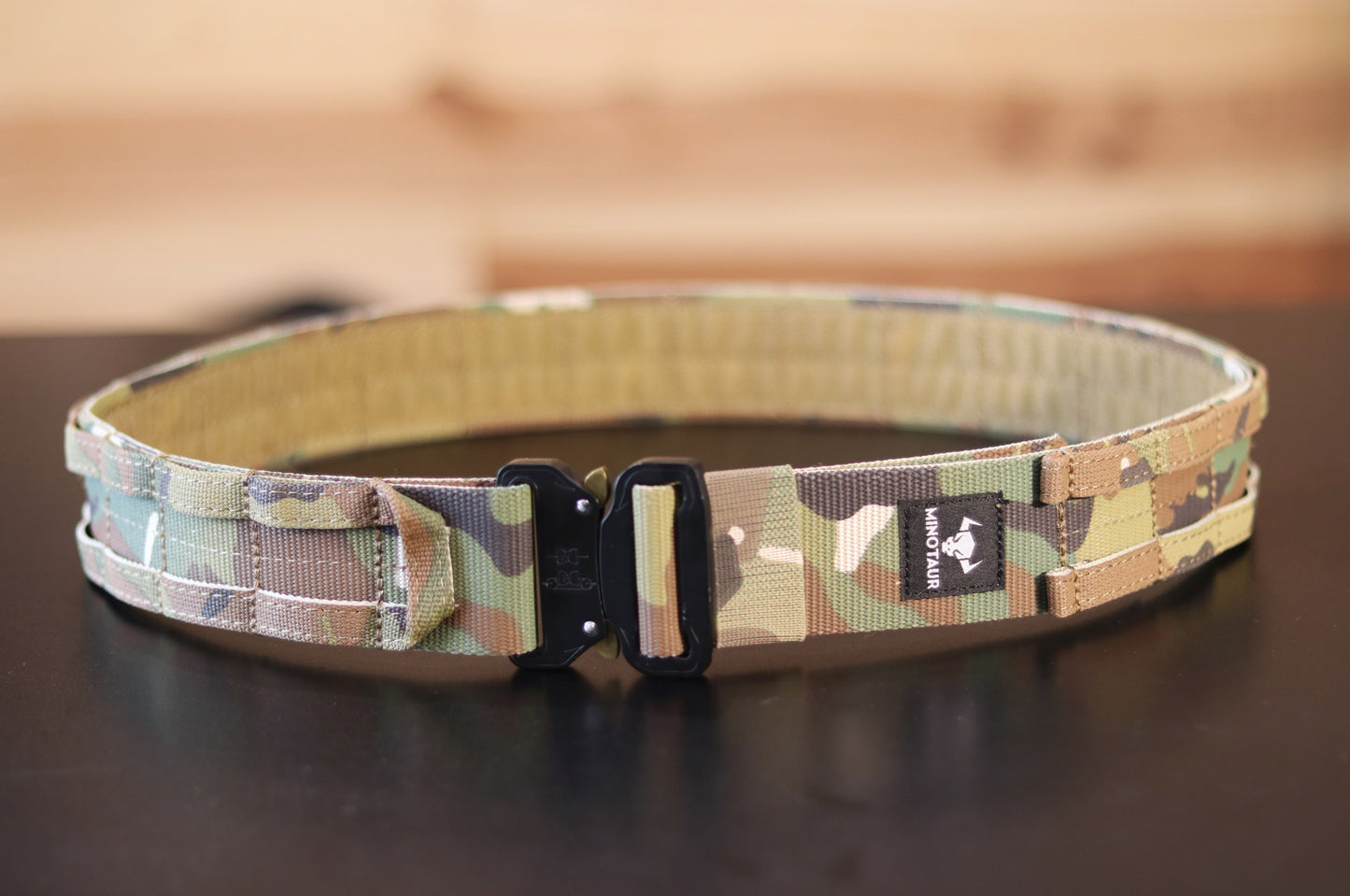 Ceinturon tactique velcro Minotaur multicam