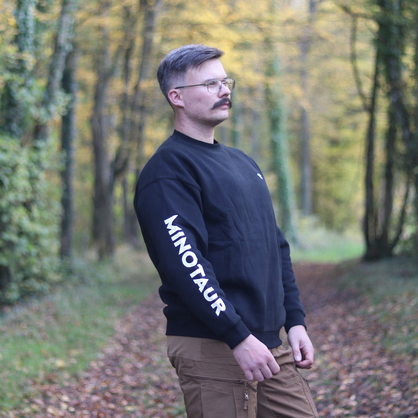 Sweat Oversize Minotaur noir