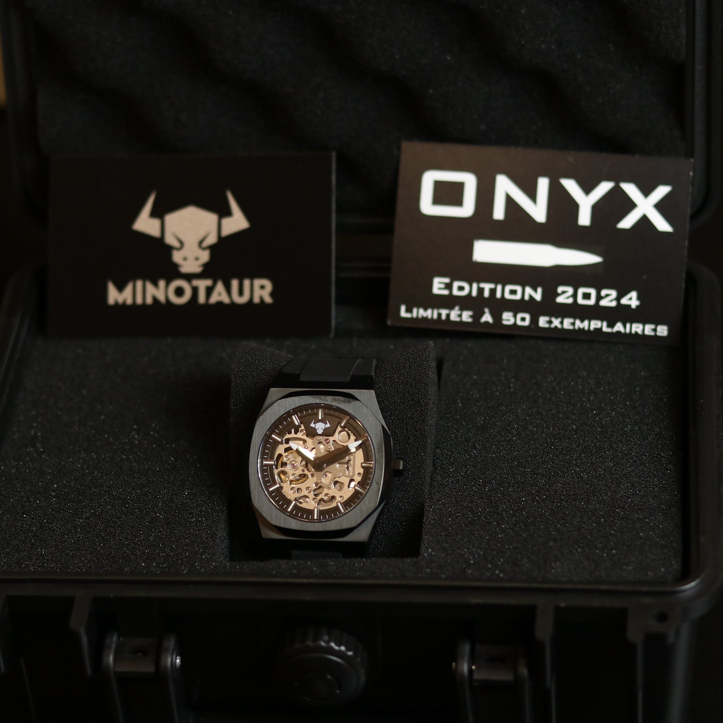 Montre ONYX Minotaur limitée à 50 exemplaires