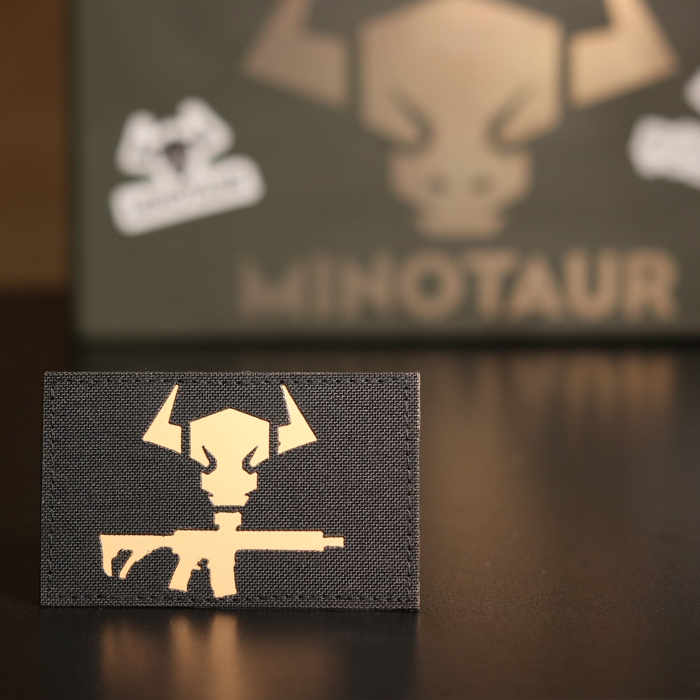 Patch Minotaur AR15 lasercut