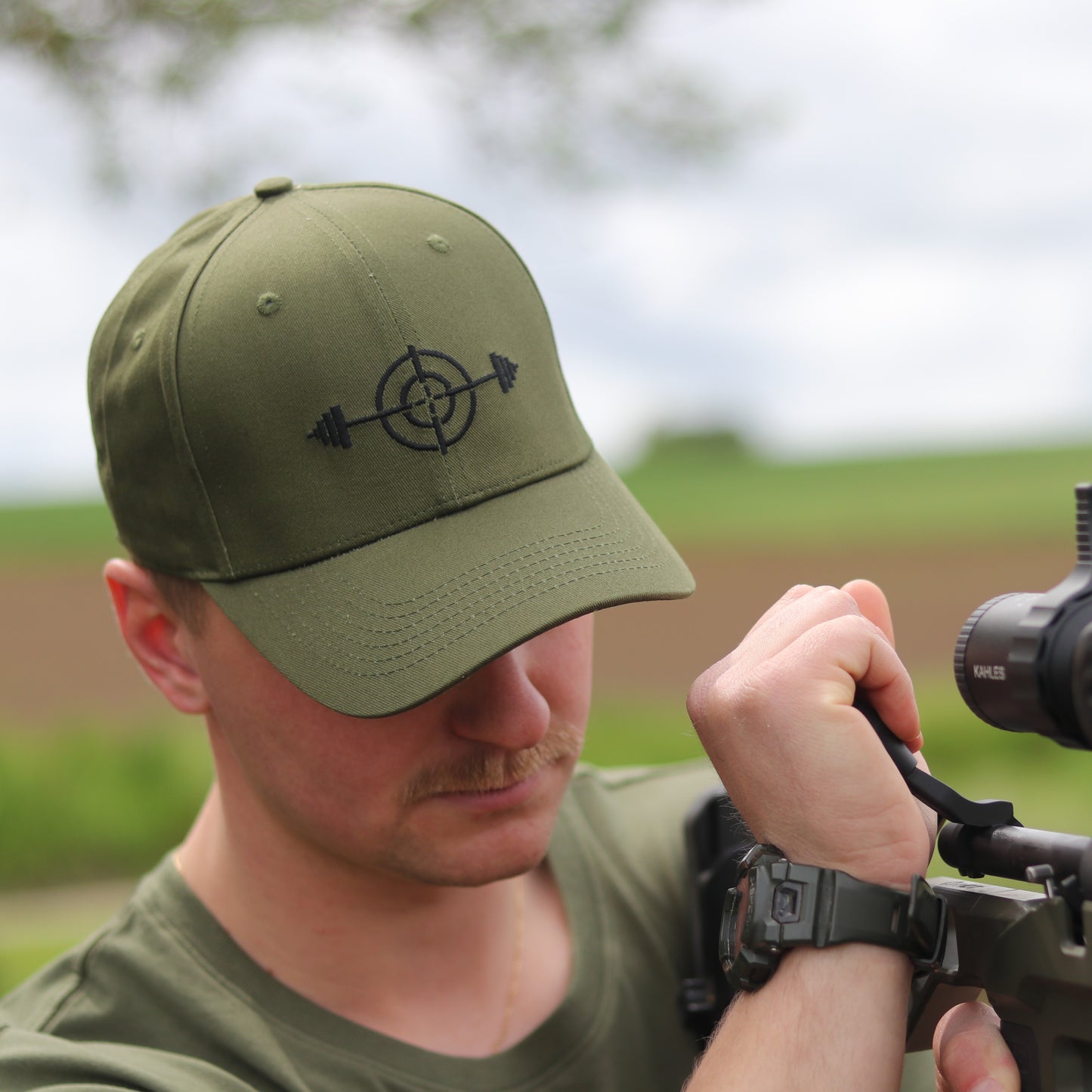 Casquette Force et Précision vert