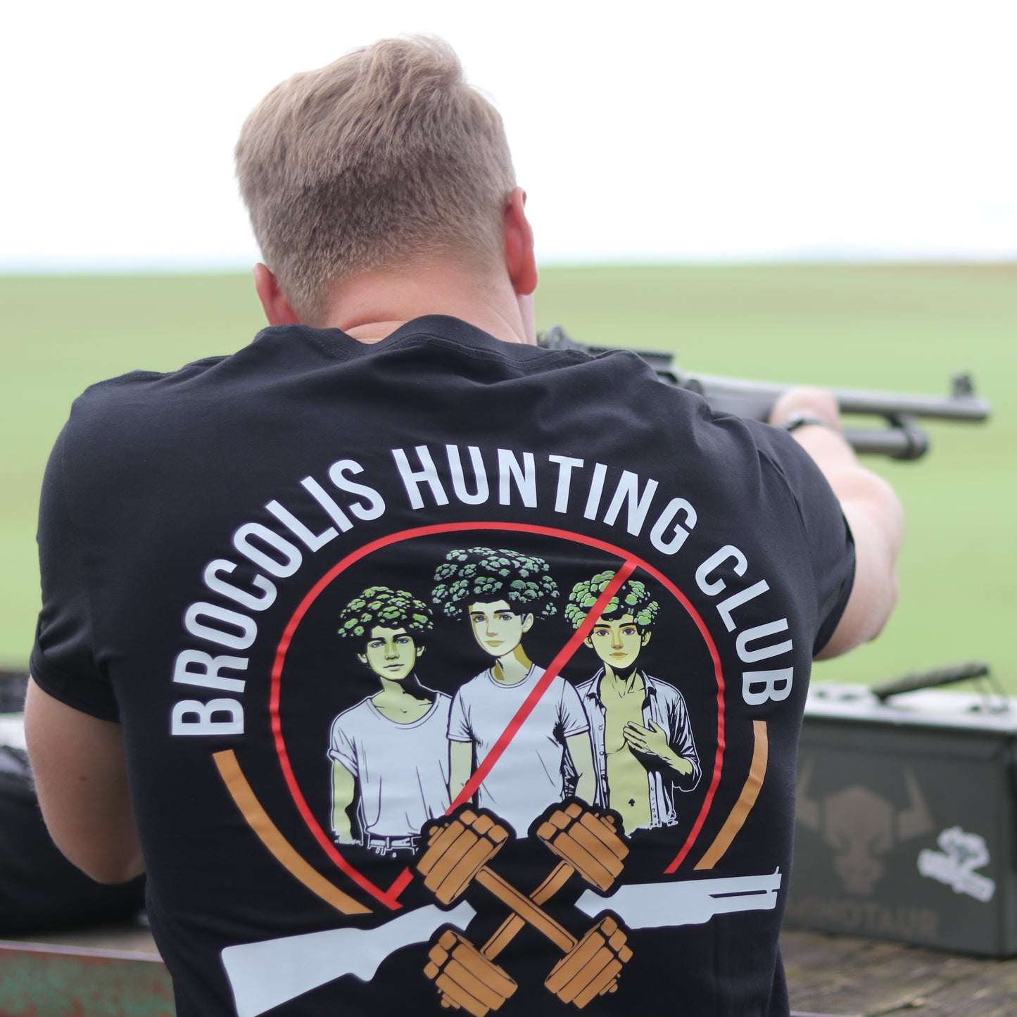 T-shirt Brocolis Hunting Club