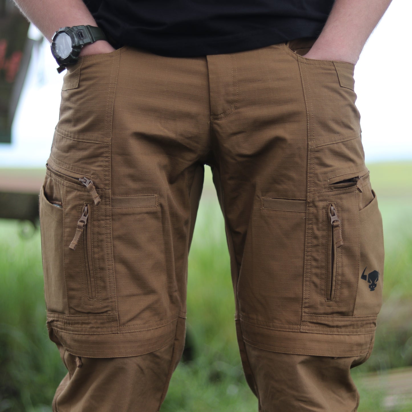 Pantalon Worker marron