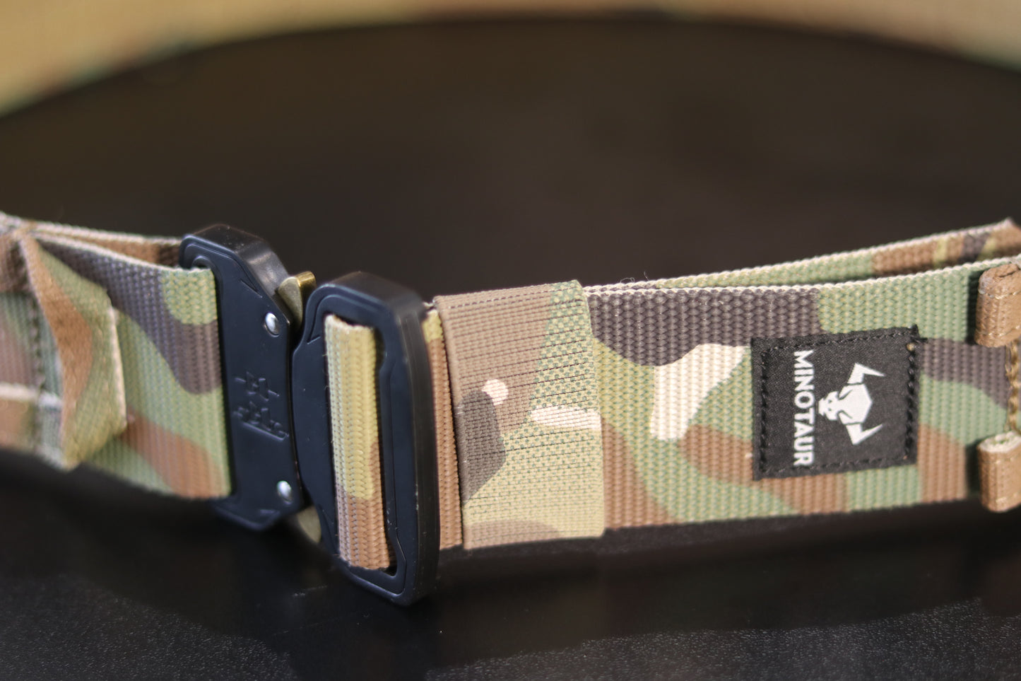 Ceinturon tactique velcro Minotaur multicam