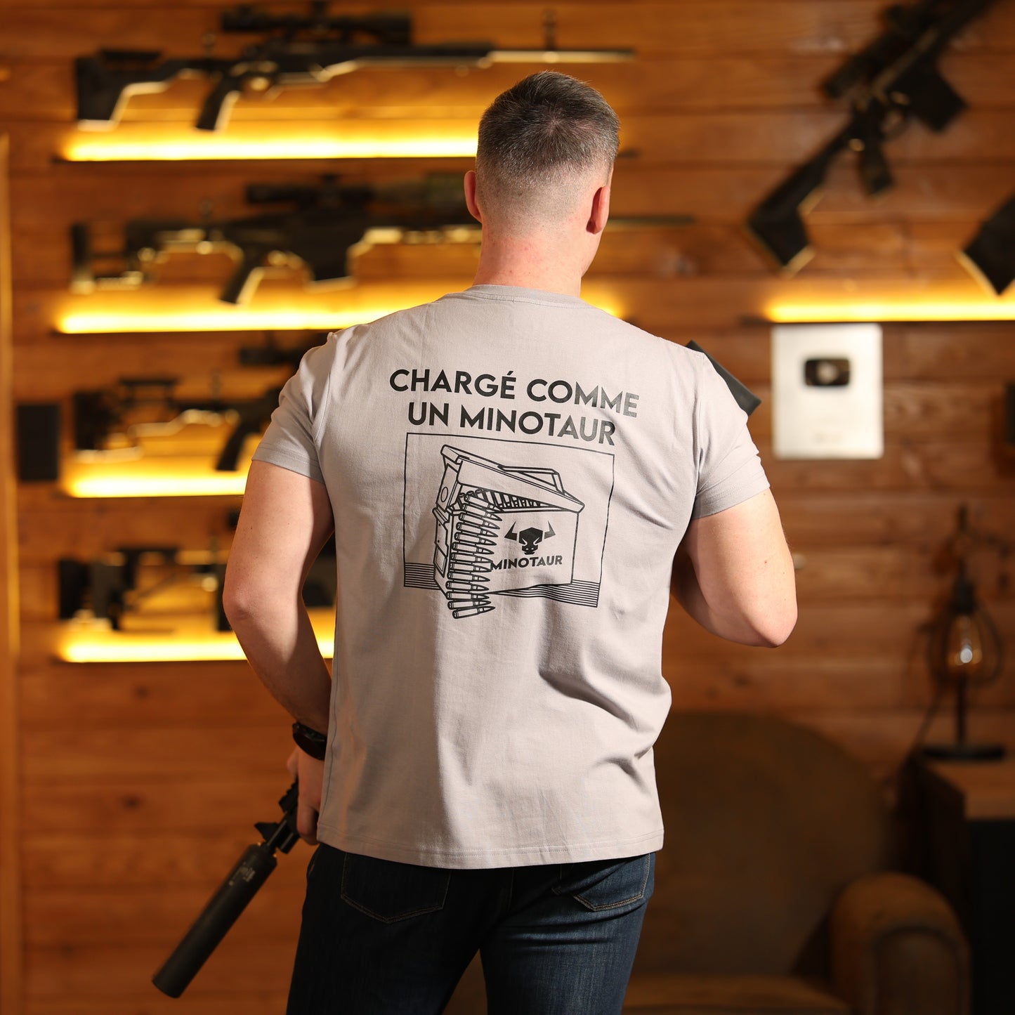 T-shirt ''Chargé comme un Minotaur''
