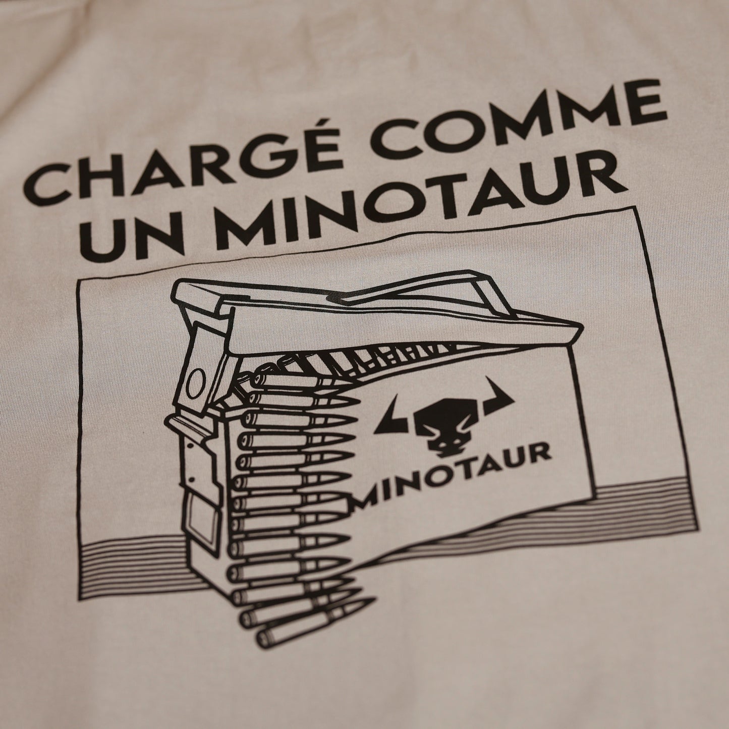 T-shirt ''Chargé comme un Minotaur''