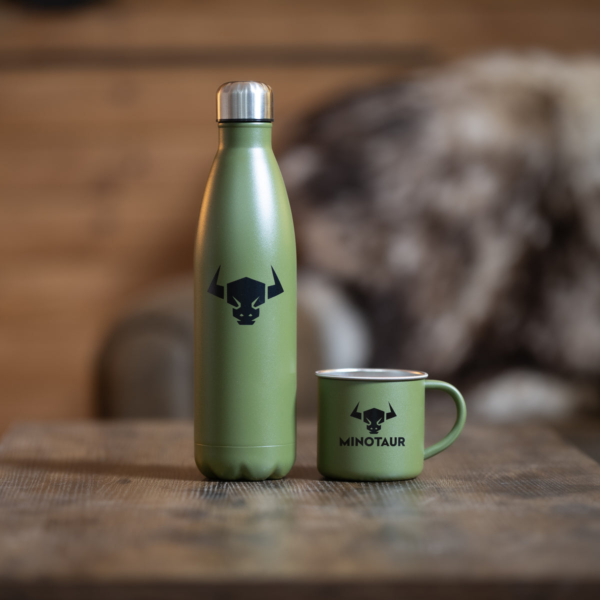 Pack mug & gourde vert