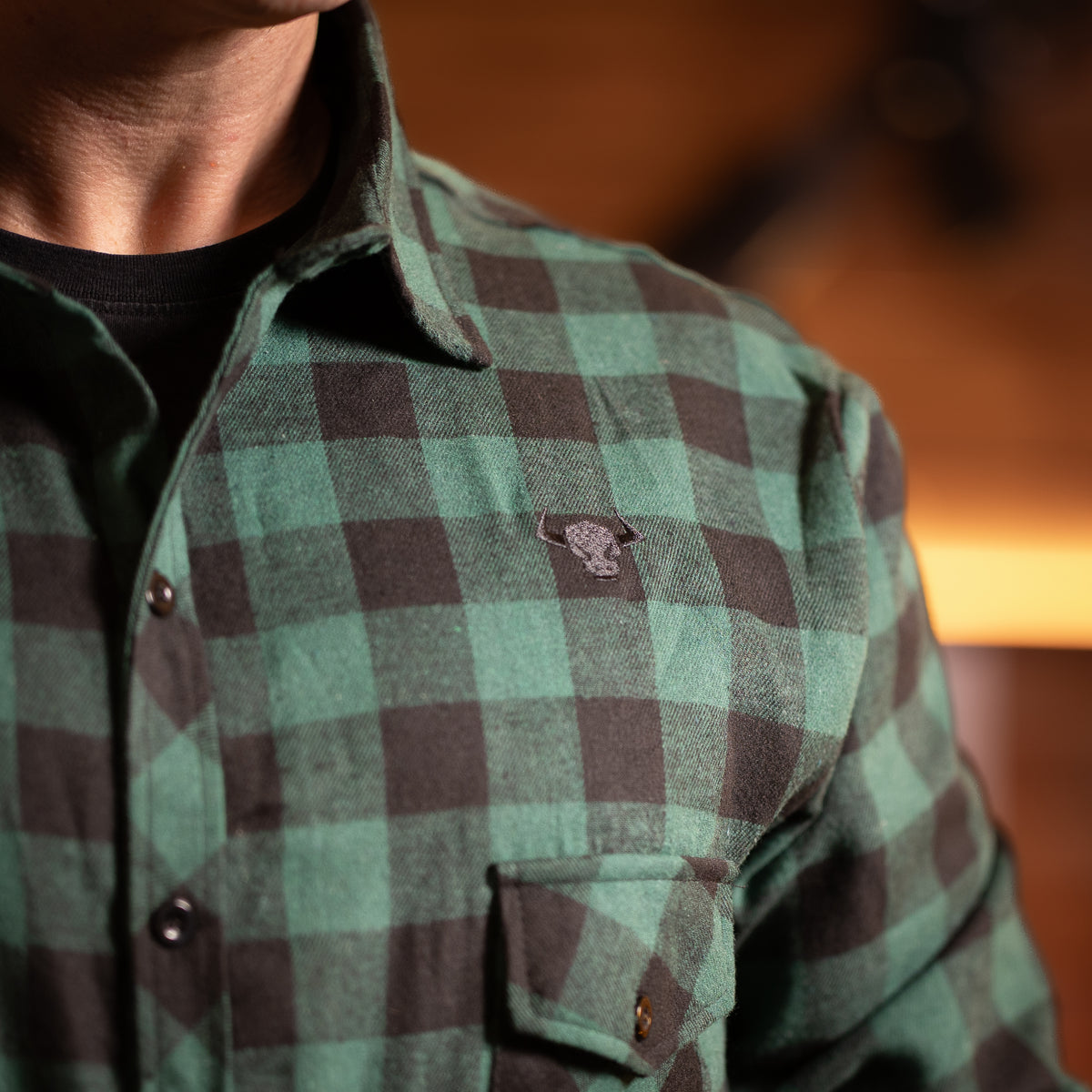 Chemise Bucheron Minotaur - Vert forêt