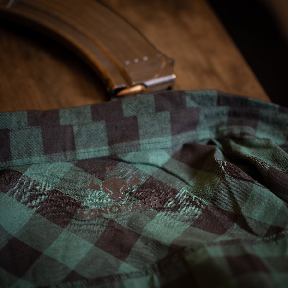 Chemise Bucheron Minotaur - Vert forêt