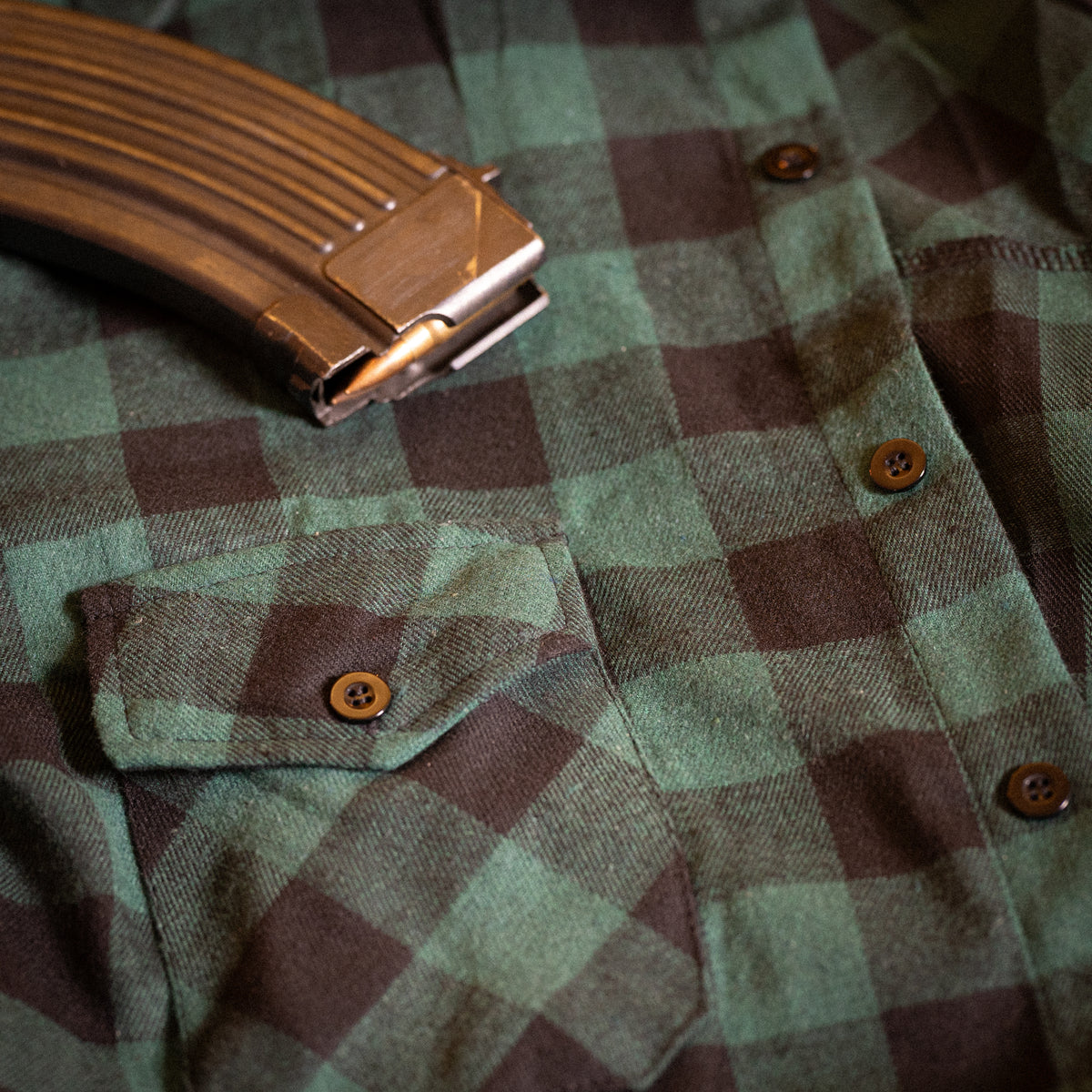 Chemise Bucheron Minotaur - Vert forêt